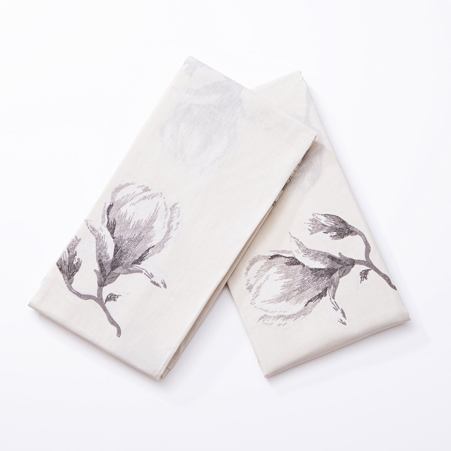 SET 2 FUNDAS ALMOHADAS 50X80CM PARA CAMA MATRIMONIO GRANDI FLORA LM